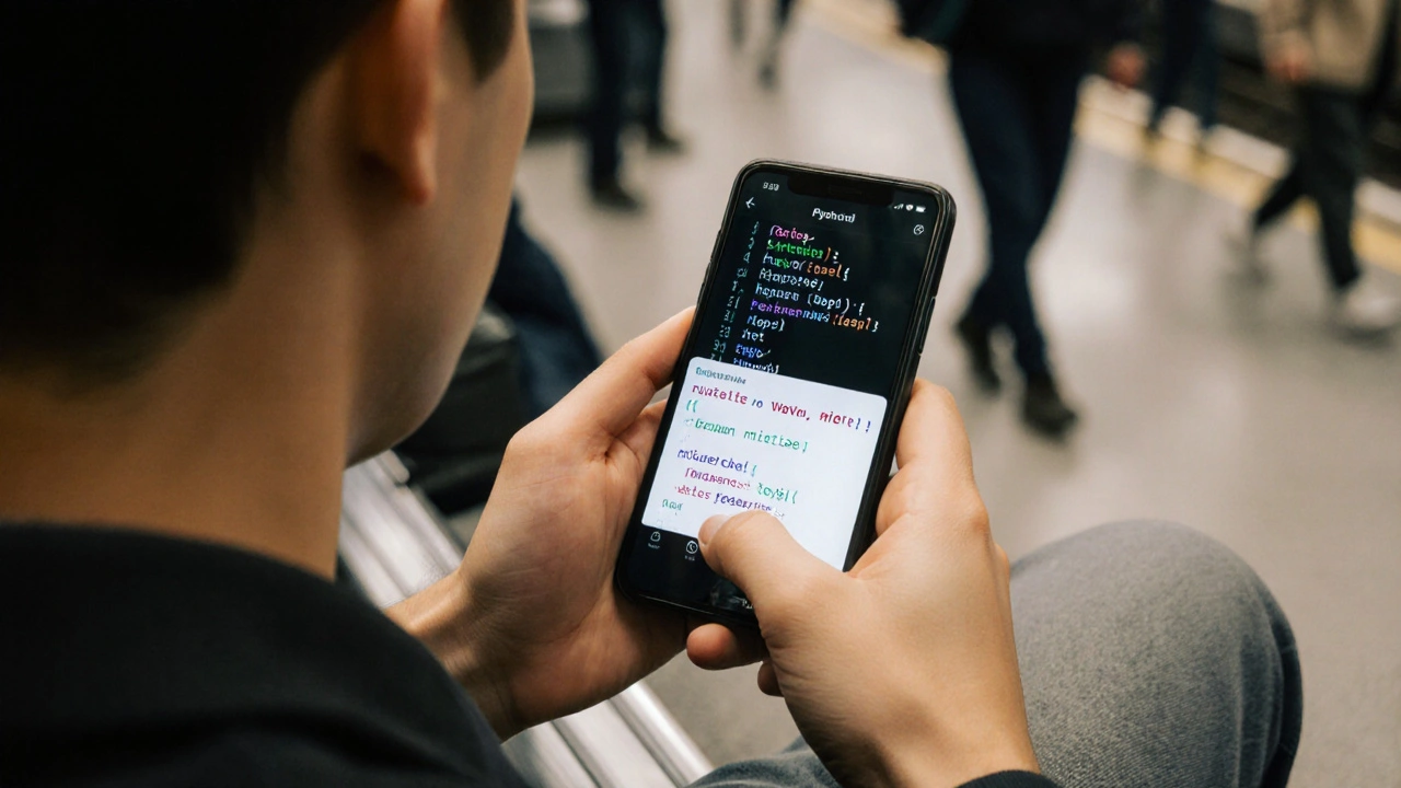 Можно ли бесплатно писать код на Python на телефоне в 2025 году?