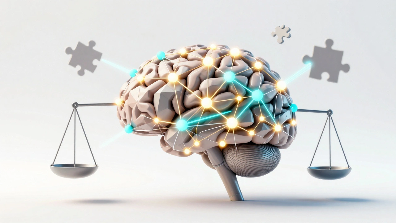 Абстрактное изображение связей между компонентами системы