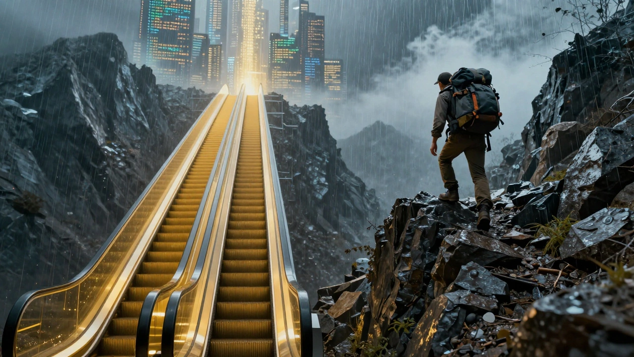 Два разных пути профессионального роста: легкий подъем и преодоление препятствий