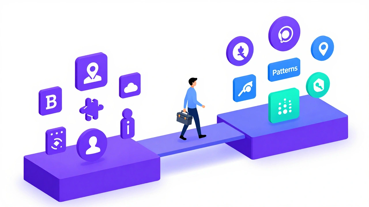 Концептуальный мост между старым и новым стеком технологий в IT