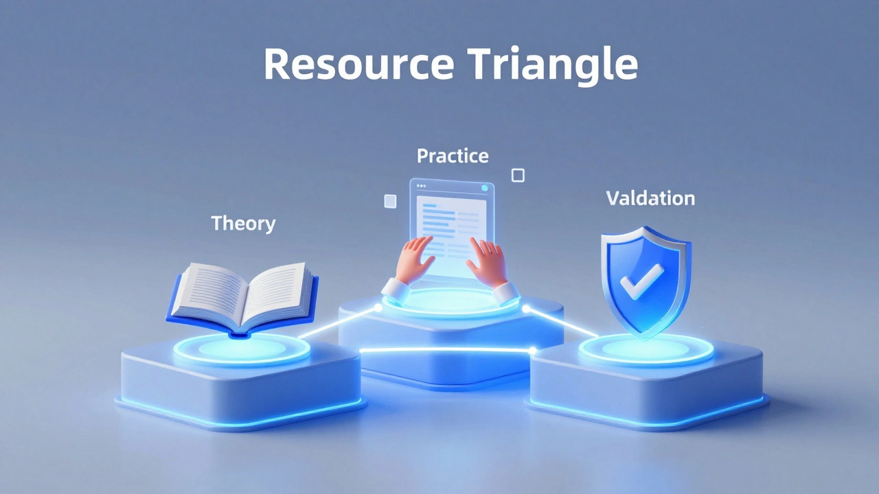 Концептуальный треугольник ресурсов: теория, практика и валидация знаний в IT