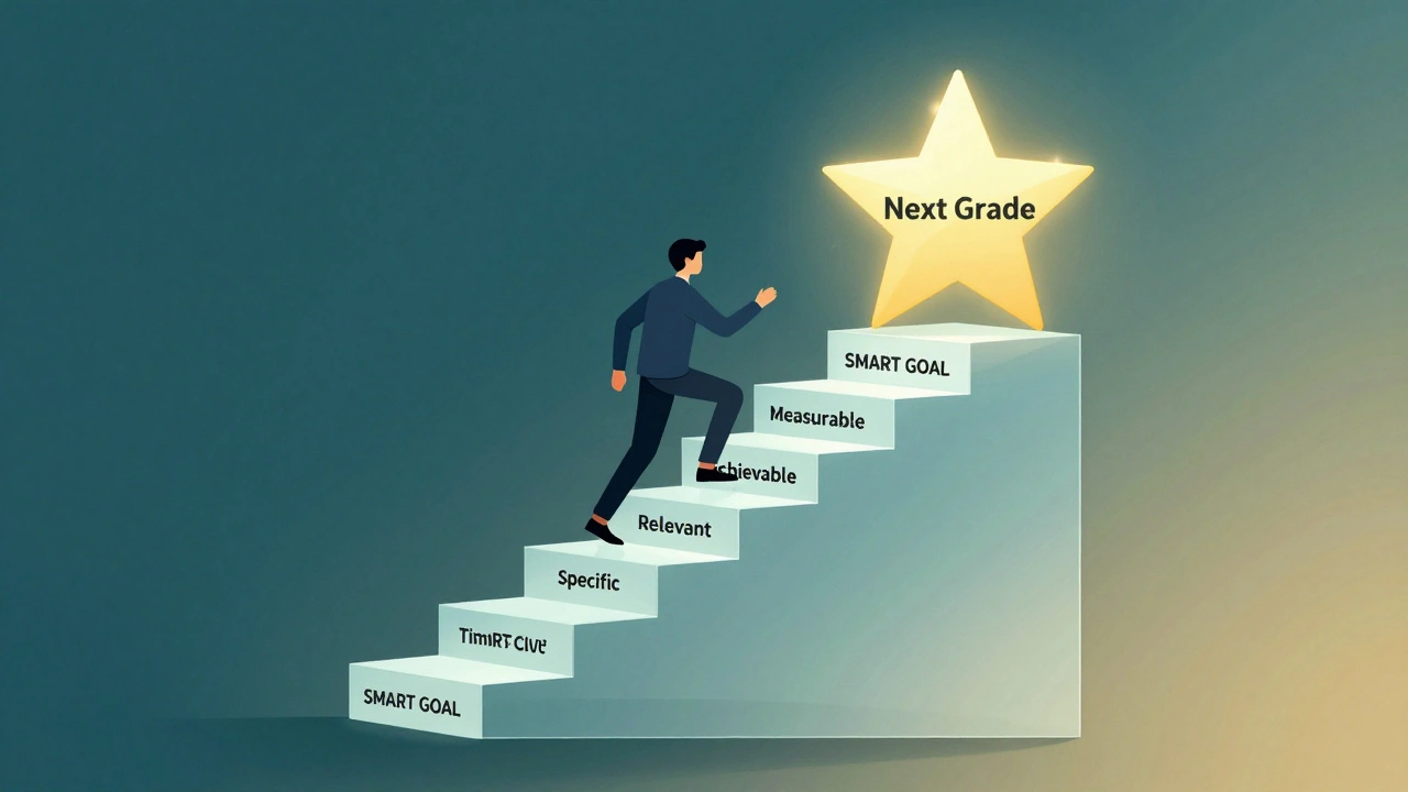 Метафора профессионального роста через выполнение целей по методике SMART