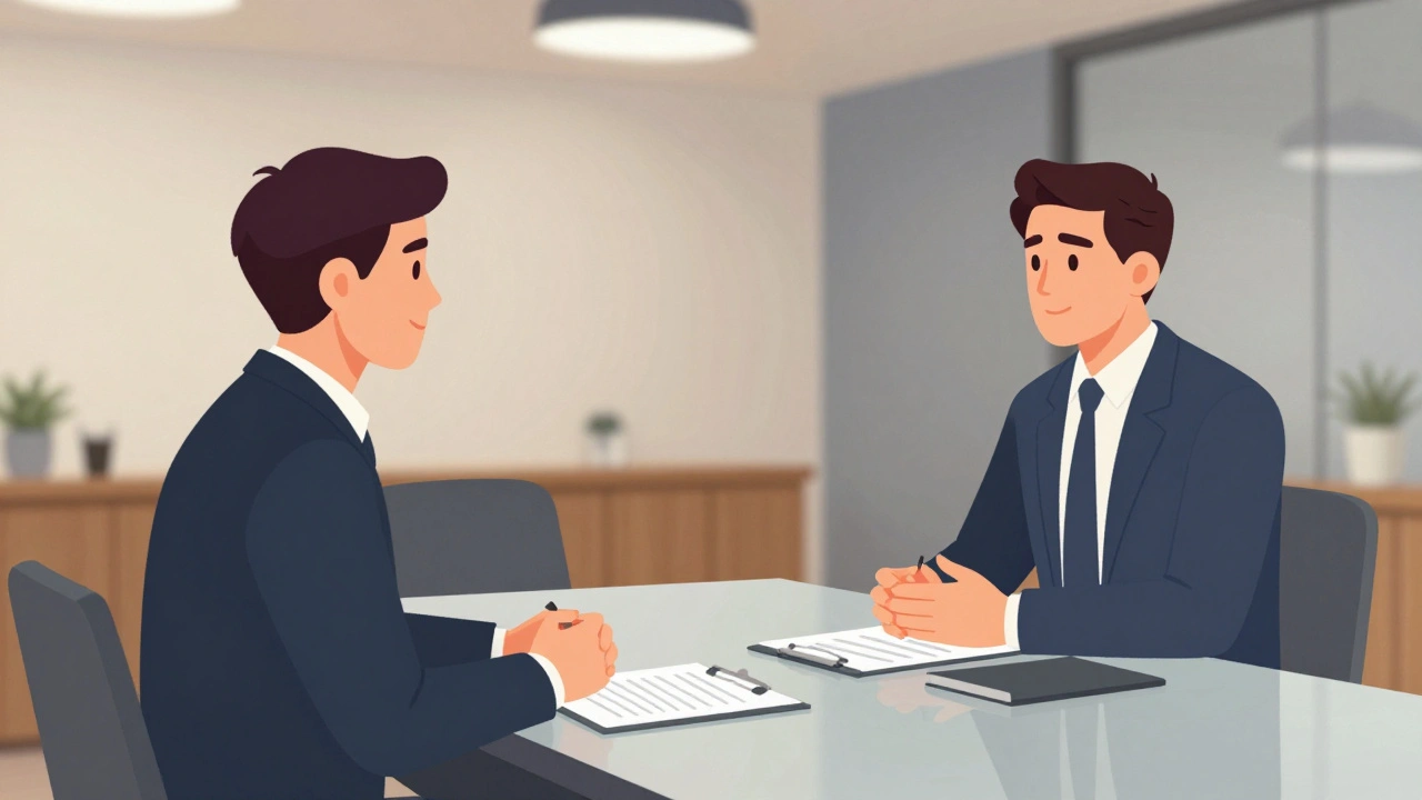 Собеседование о зарплате с рекрутером