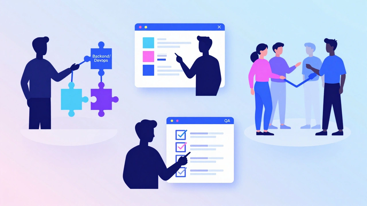 Иллюстрация соответствия типов личности и IT-специальностей