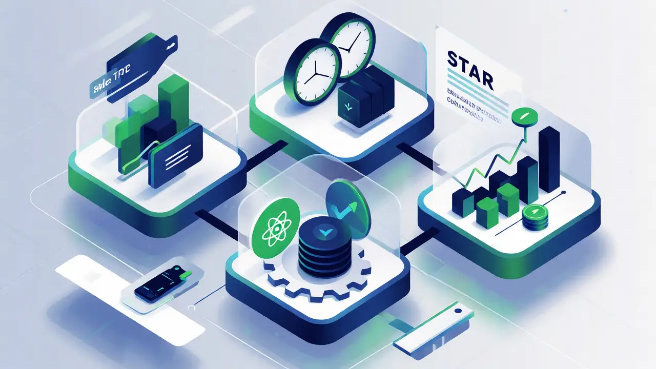 Иллюстрация структуры STAR для описания IT-кейсов в портфолио